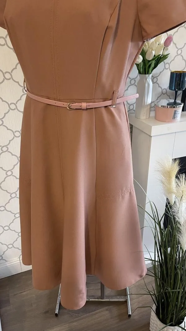 Rochie de seară Dorothy Perkins EU 40 | Roz, Midi, Mânecă scurtă - Image 5