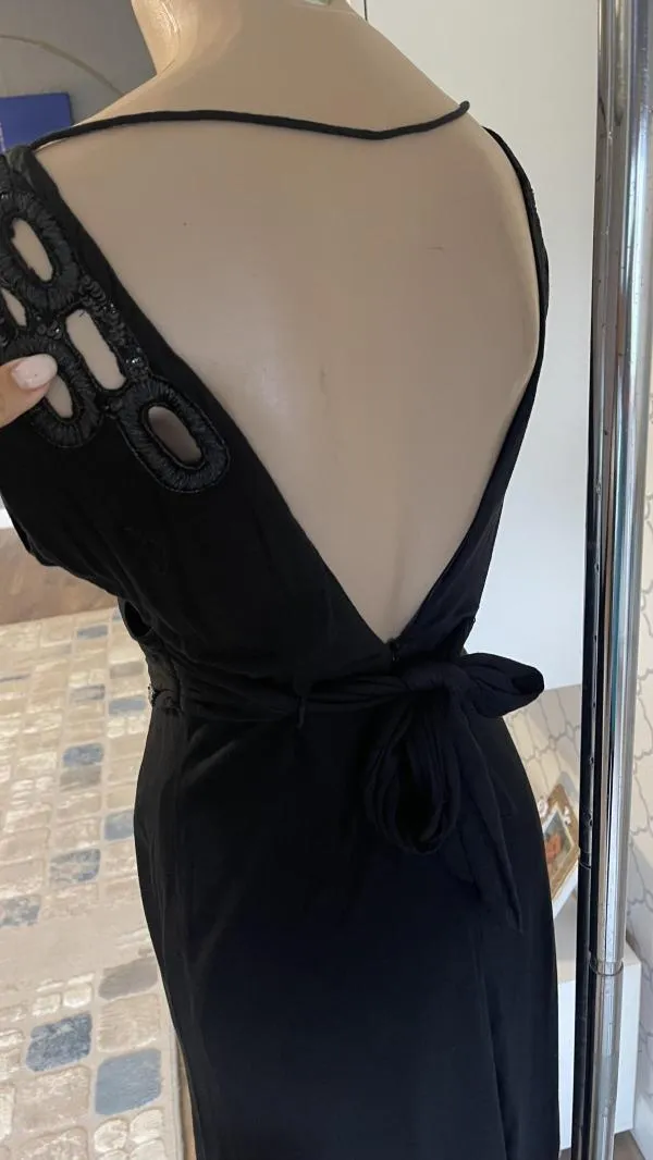 Rochie de vară Miss Sixty EU 38 | Negru, Midi, Vâscoză - Image 4