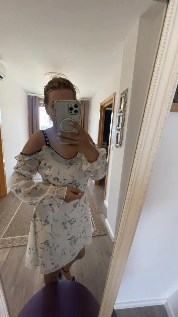 Rochie de vară Glamorous EU 38 | Alb, Mini - Image 2