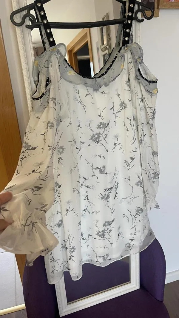 Rochie de vară Glamorous EU 38 | Alb, Mini - Image 3