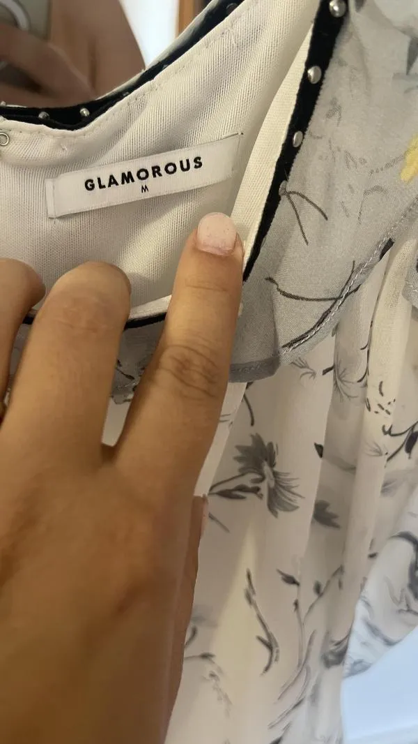 Rochie de vară Glamorous EU 38 | Alb, Mini - Image 4