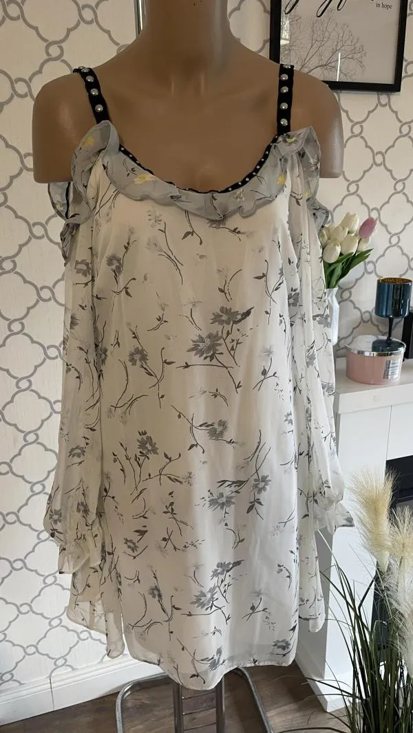 Rochie de vară Glamorous EU 38 | Alb, Mini - Image 5