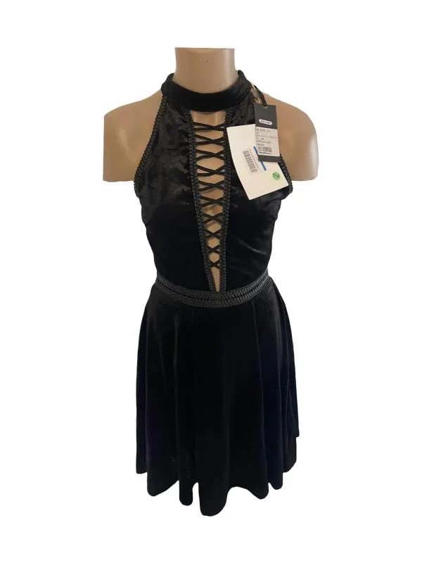 Rochie de ocazie Giorgia & Johns EU 36 | Negru, Midi, Fără mâneci