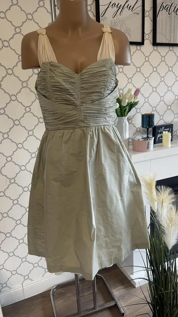 Rochie de vară Hoss EU 40 | Khaki, Midi, Bretele subțiri - Image 2