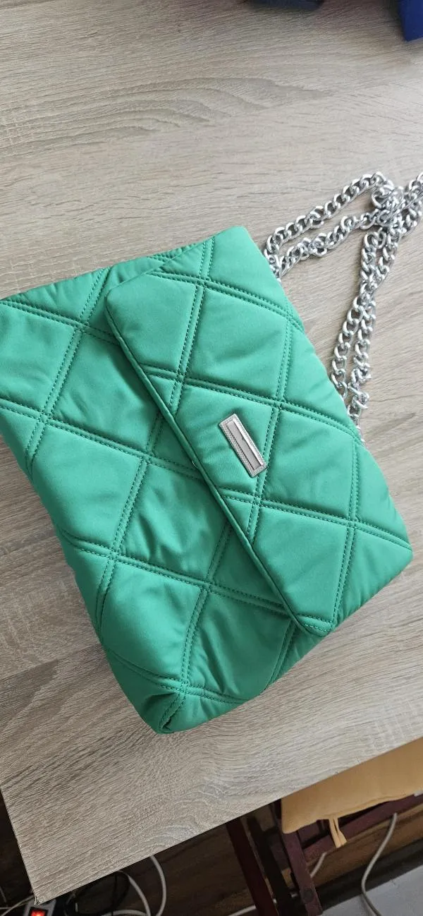 Geantă tip plic | Verde - Image 3