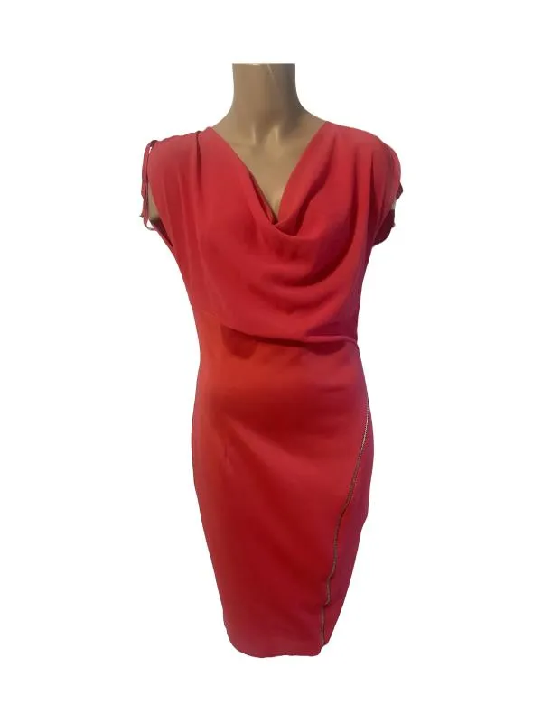 Rochie de seară Rinascimento EU 38 | Roșu, Midi