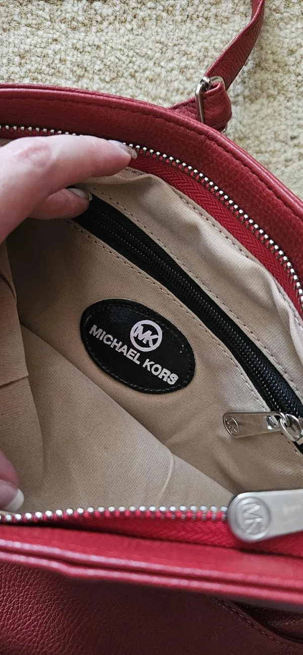 Geantă de umăr Michael Kors | Roșu - Image 5