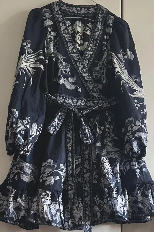 Rochie casual Zimmermann EU 38 | Multicolor, Midi, Bumbac