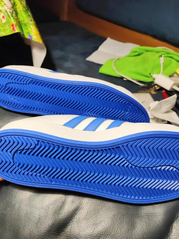 Sneakers adidas EU 45 | Alb, Piele naturală - Image 4