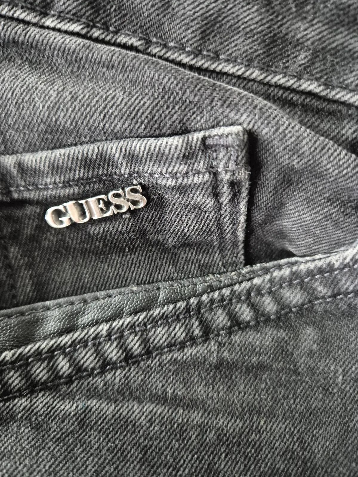 Blugi Guess EU 34 | Negru, Lungi, Skinny fit - Image 9