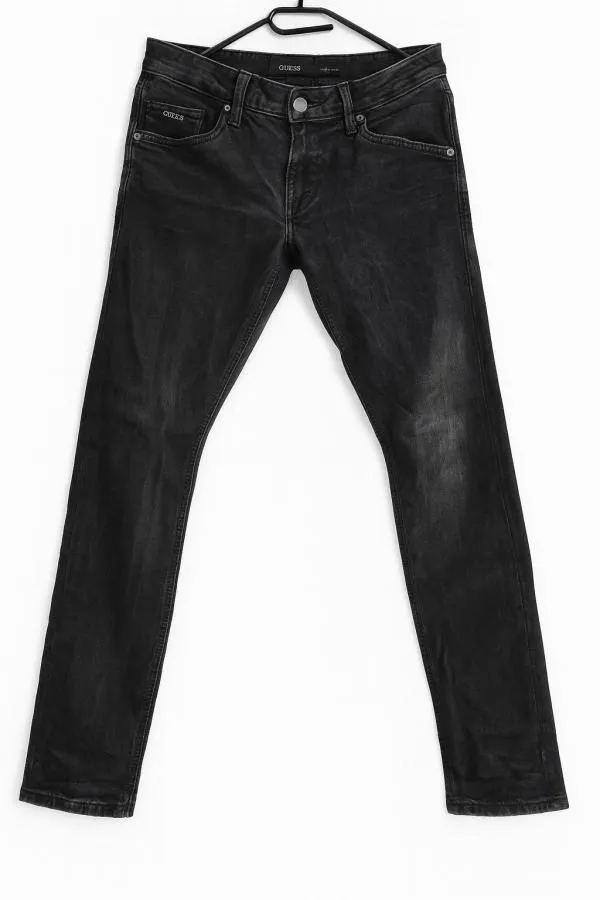 Blugi Guess EU 34 | Negru, Lungi, Skinny fit