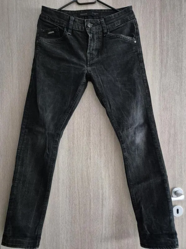 Blugi Guess EU 34 | Negru, Lungi, Skinny fit - Image 2