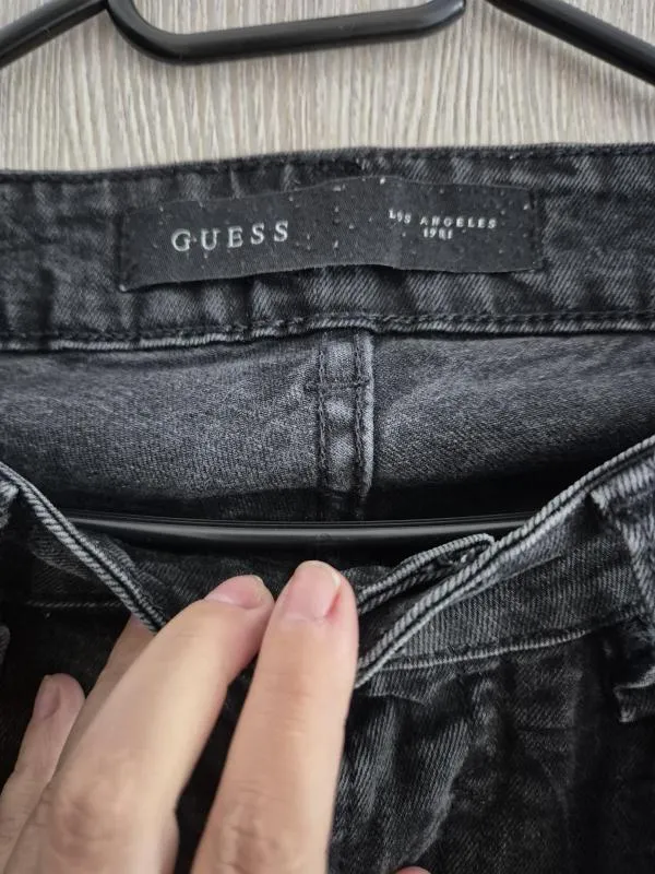 Blugi Guess EU 34 | Negru, Lungi, Skinny fit - Image 4