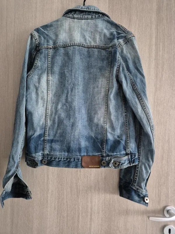 Geacă de blugi DKNY EU 40 | Bleumarin, Fără glugă - Image 5
