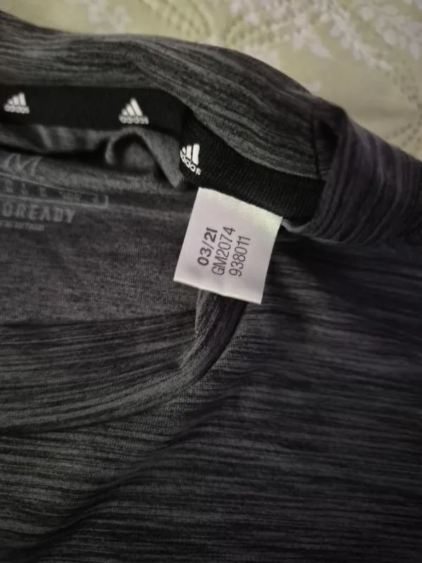 Tricou sport adidas EU 40 | Gri, Poliester - Image 5