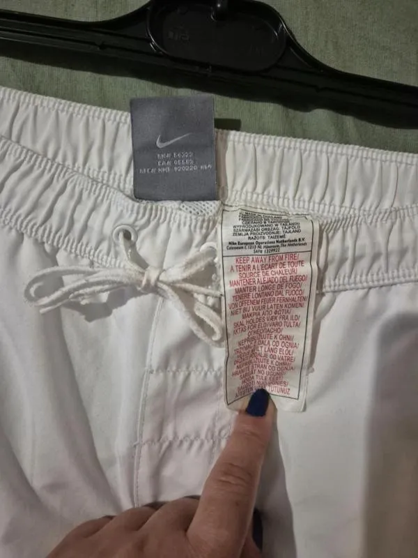 Pantaloni sport Nike XS | Alb - Image 7