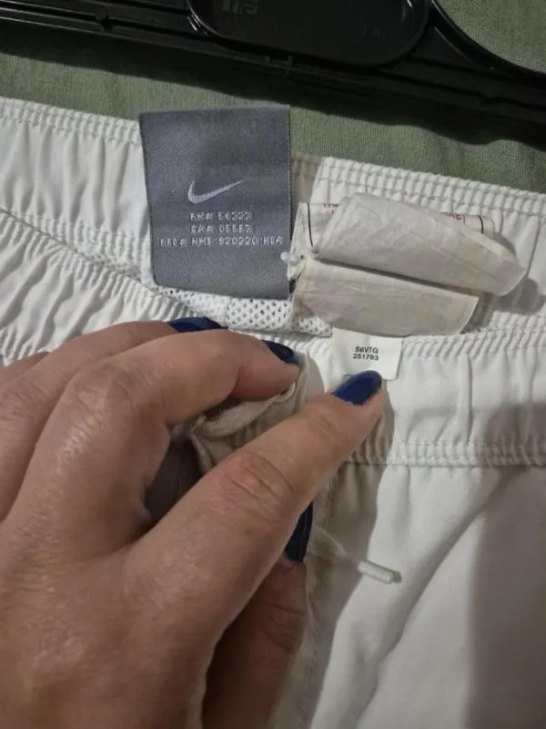Pantaloni sport Nike XS | Alb - Image 8