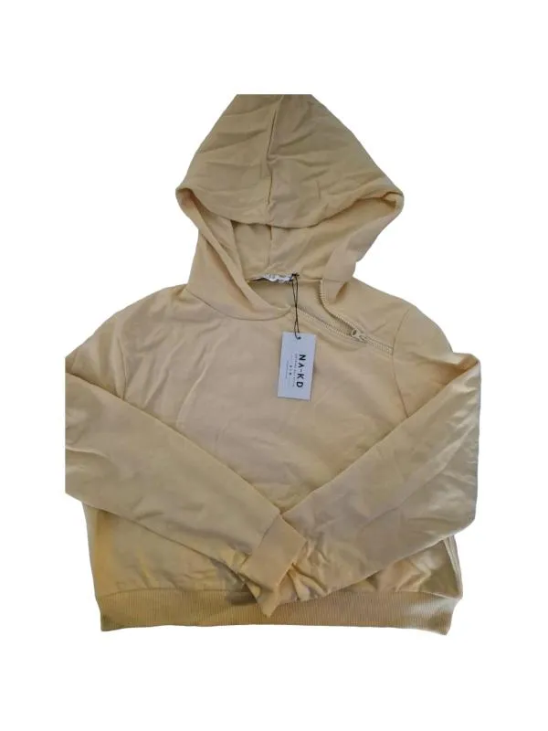 Bluză sport NA-KD XL | Galben, Bumbac
