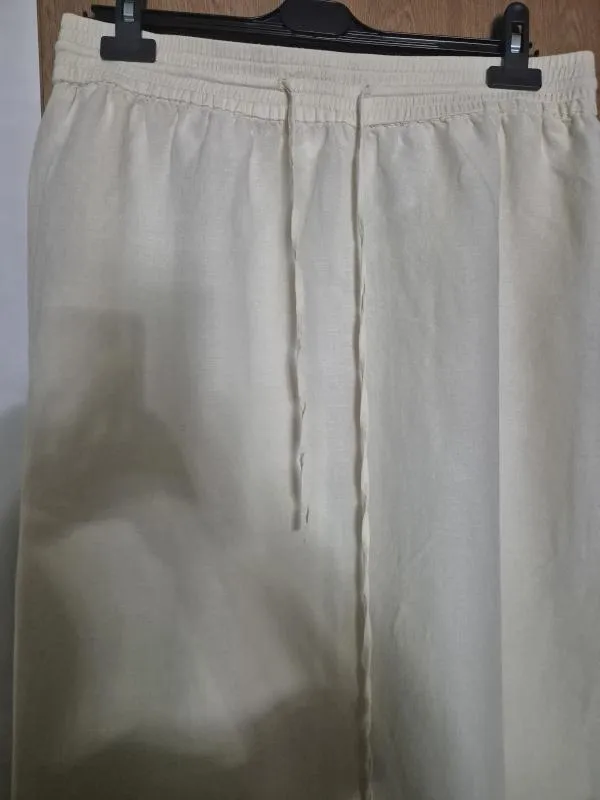 Fustă dreaptă H&M EU 40 | Galben, Maxi, Dreaptă (Straight) fit, Cu decupaje, In - Image 4