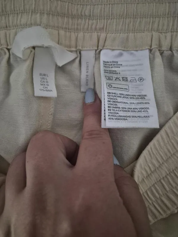 Fustă dreaptă H&M EU 40 | Galben, Maxi, Dreaptă (Straight) fit, Cu decupaje, In - Image 7
