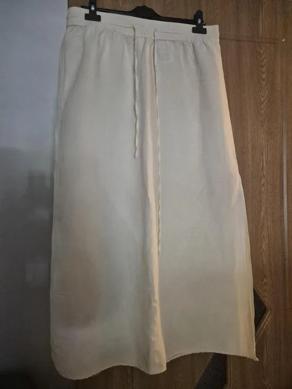 Fustă dreaptă H&M EU 40 | Galben, Maxi, Dreaptă (Straight) fit, Cu decupaje, In - Image 9