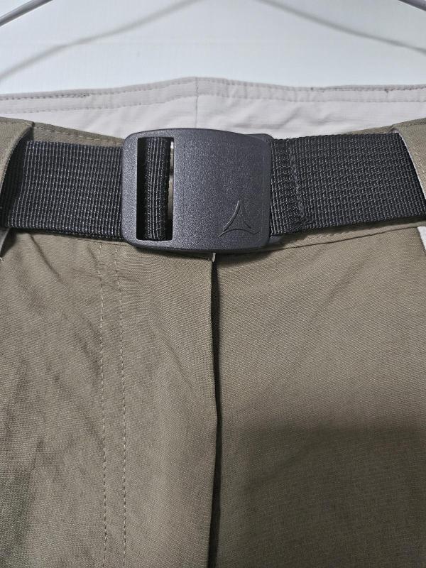 Pantaloni Schöffel EU 38 | Khaki, Scurți, Talie medie, Poliamidă - Image 4