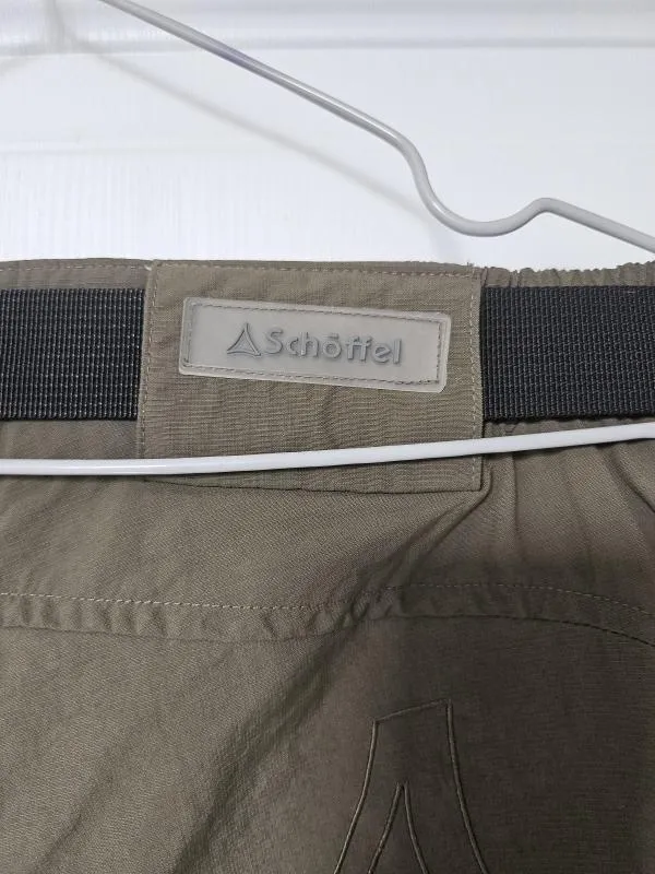 Pantaloni Schöffel EU 38 | Khaki, Scurți, Talie medie, Poliamidă - Image 7