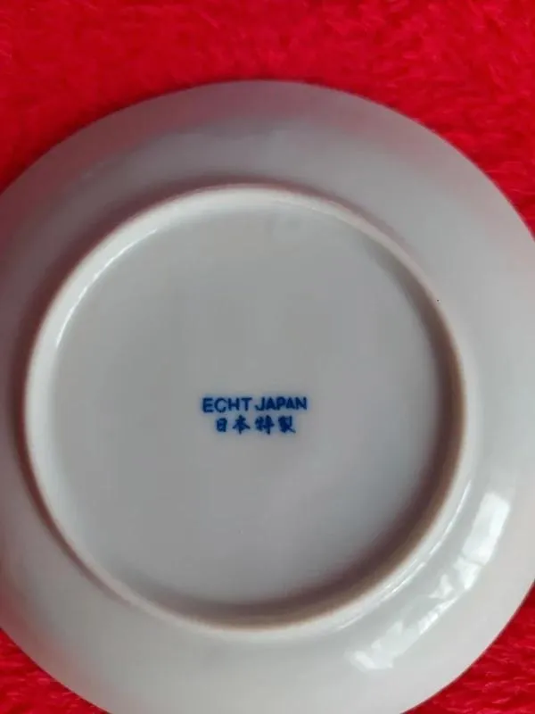 Set 6 cești pentru cafea din porțelan japonez - Image 5