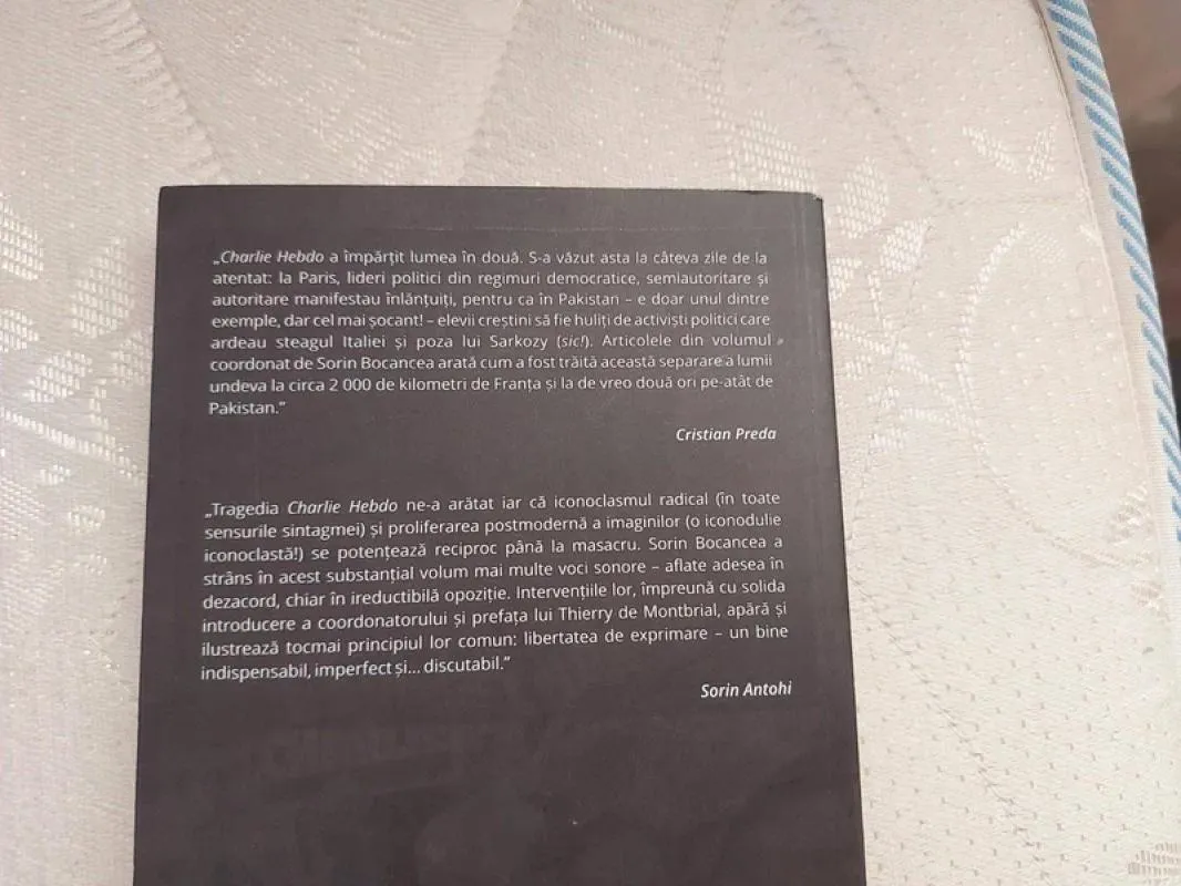 Je suis Charlie? Regândirea libertății în Europa multiculturală - Sorin Bocancea, ISBN 9786067420920 - Image 3