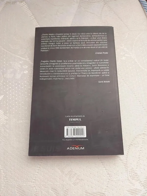 Je suis Charlie? Regândirea libertății în Europa multiculturală - Sorin Bocancea, ISBN 9786067420920 - Image 2