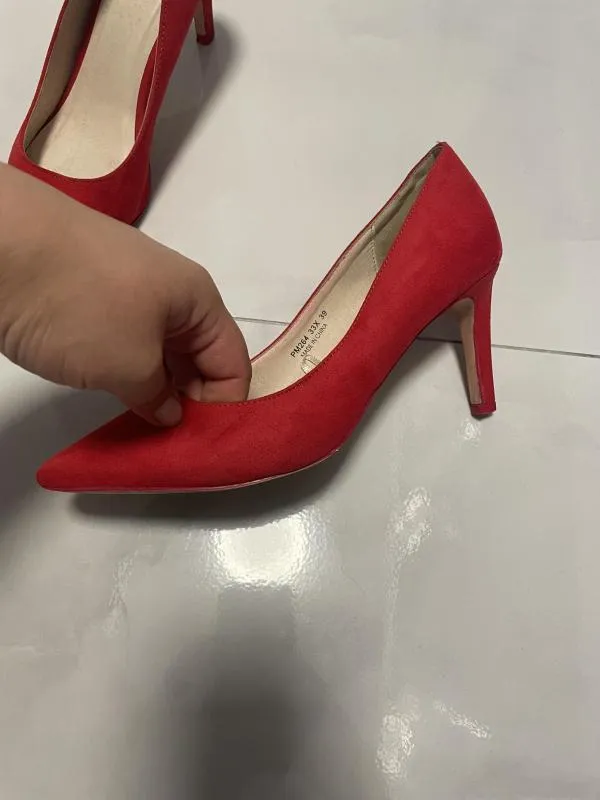 Pantofi cu toc înalt Mohito EU 39 | Roșu - Image 3