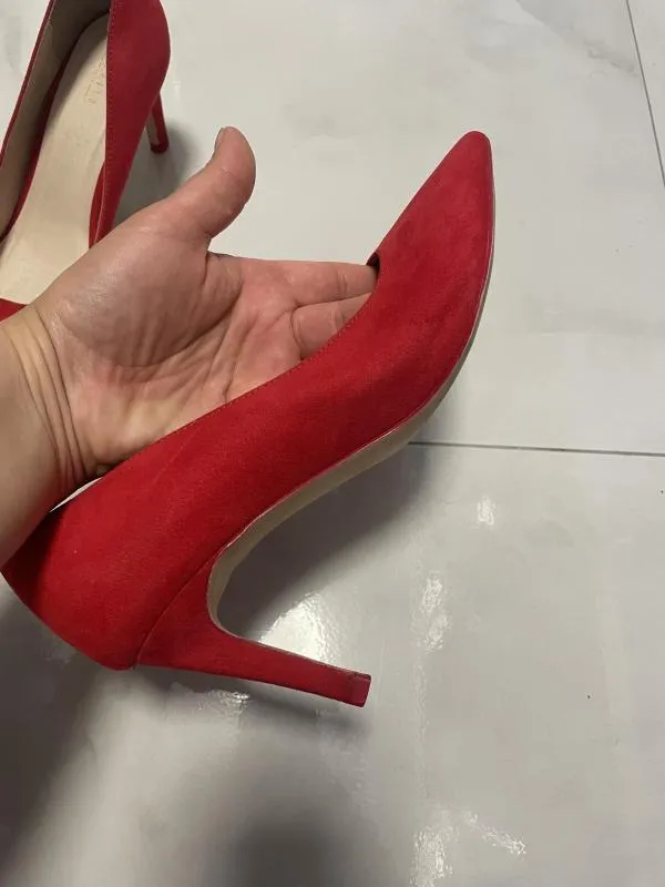 Pantofi cu toc înalt Mohito EU 39 | Roșu - Image 4