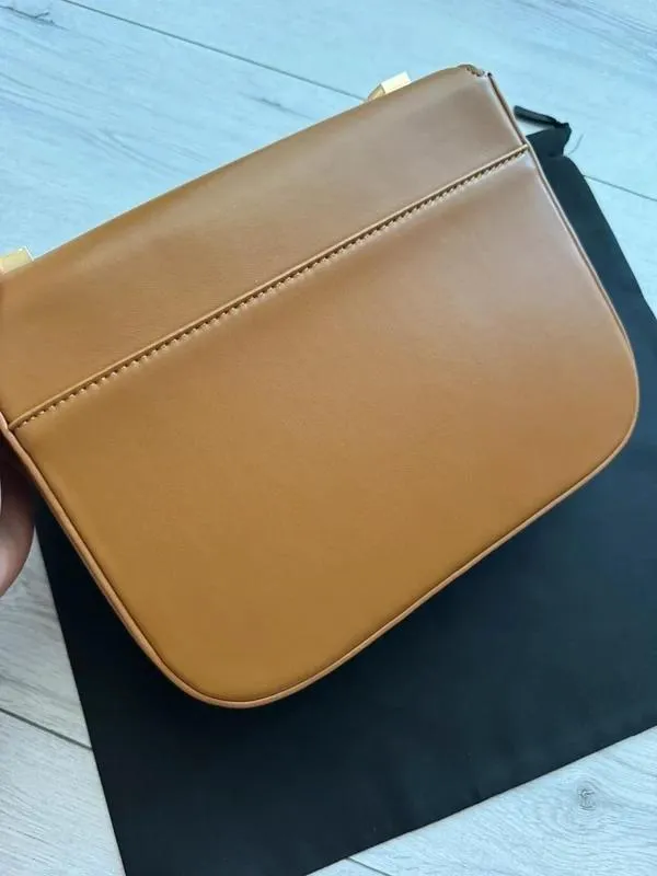 Geantă de umăr Demellier | Caramel, Piele naturală - Image 2
