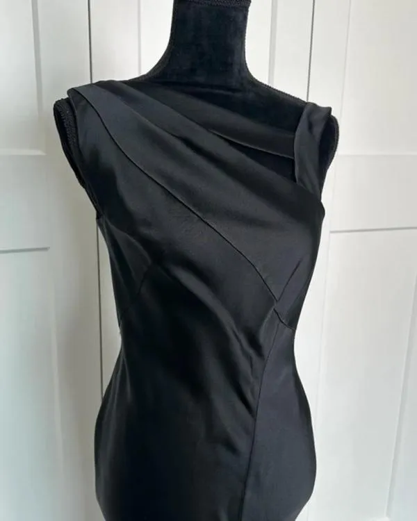 Rochie de seară Christian Dior EU 38 | Negru, Maxi, Mătase - Image 2