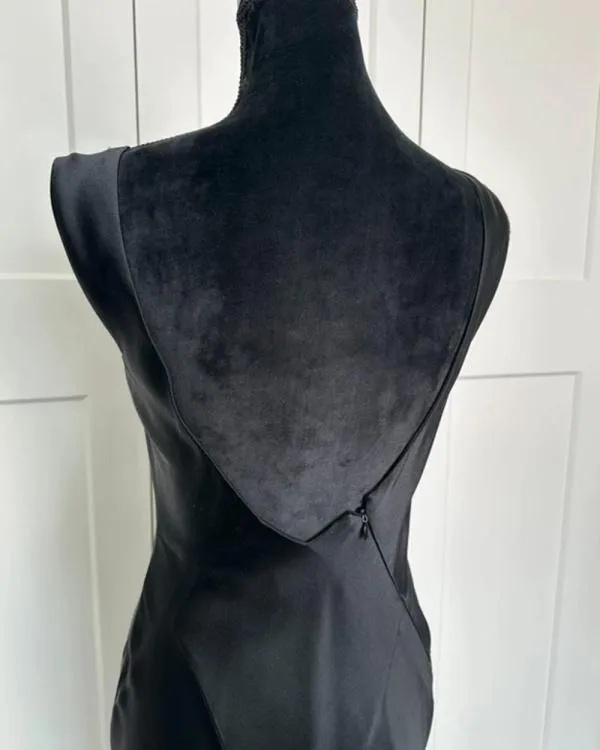 Rochie de seară Christian Dior EU 38 | Negru, Maxi, Mătase - Image 4