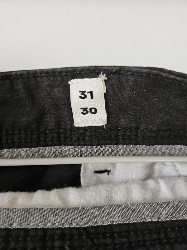 Pantaloni Jack&Jones EU 30 | Negru, Slim fit, Chino, Bumbac - Image 6