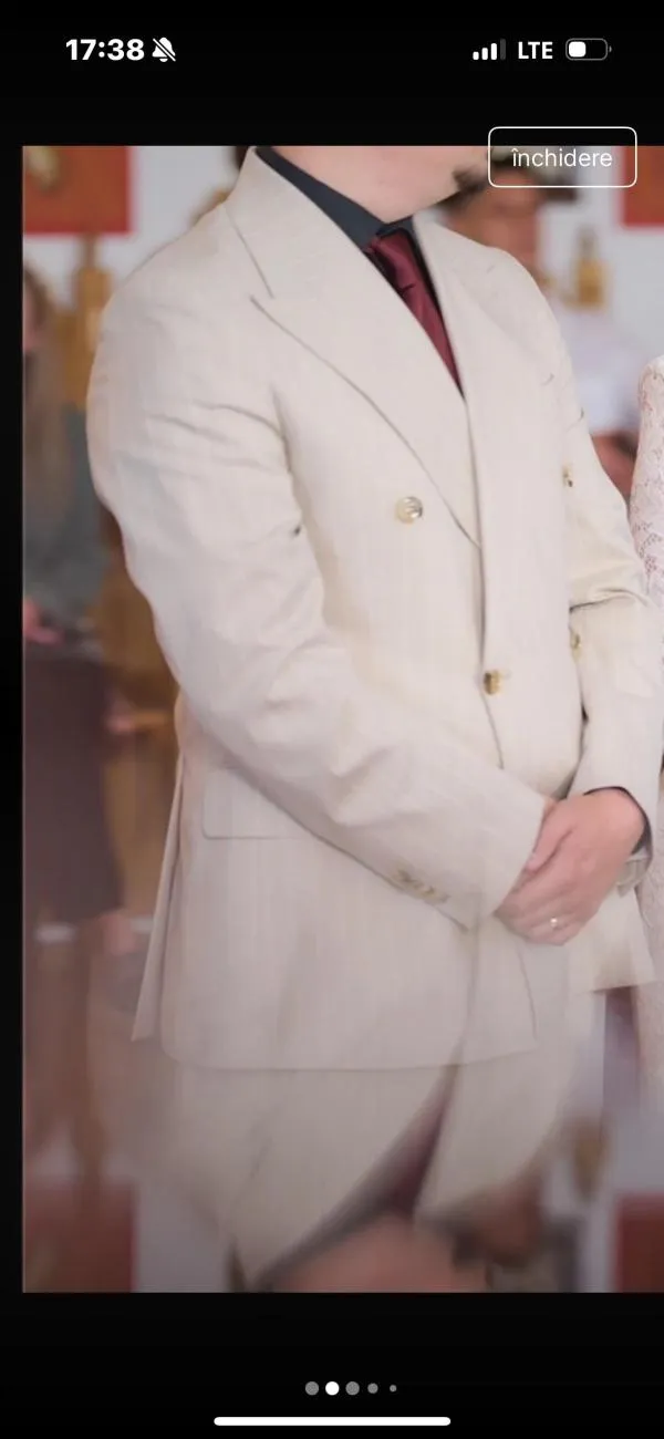 Costum de nuntă BMAN M | Bej