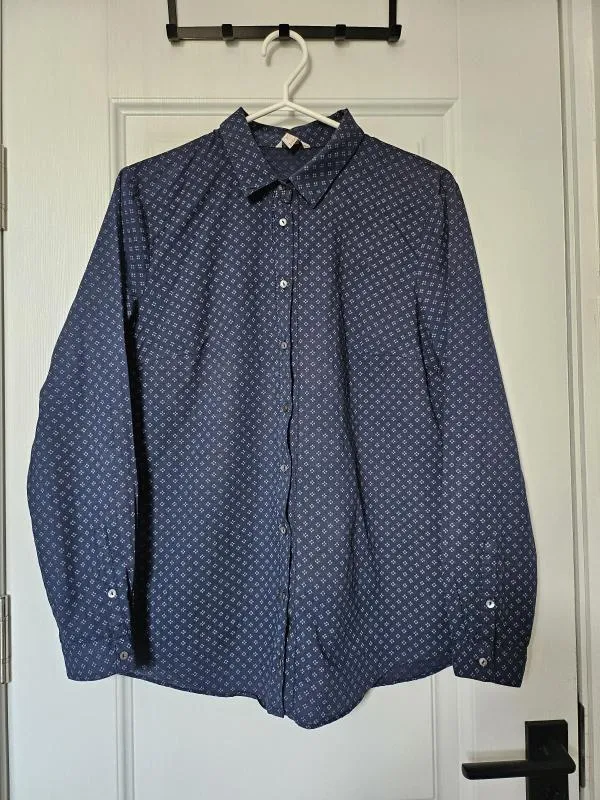 Cămașă Esprit EU 38 | Bleumarin, Normal, Mânecă lungă, Bumbac - Image 2