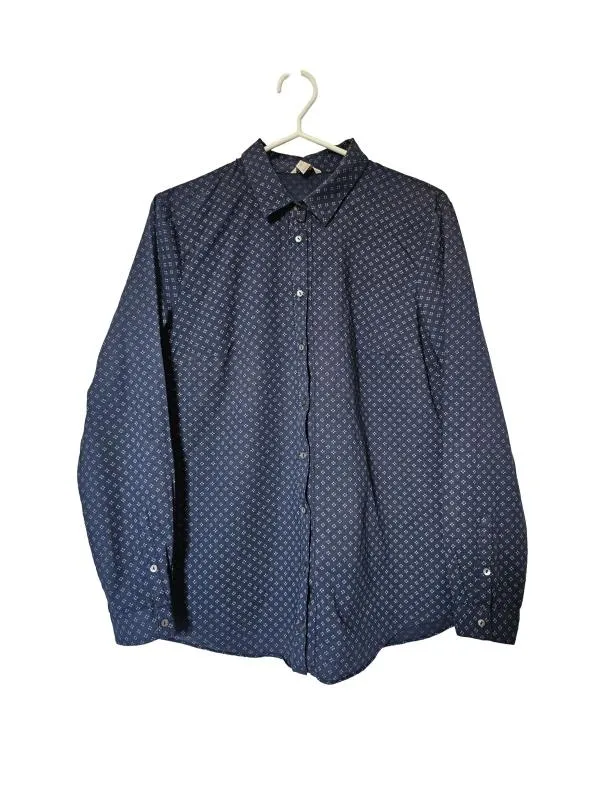 Cămașă Esprit EU 38 | Bleumarin, Normal, Mânecă lungă, Bumbac