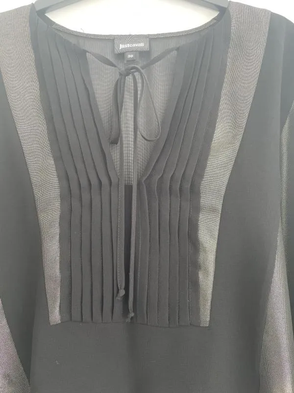 Bluză Just Cavalli EU 36 | Argintiu, Normal, Poliester - Image 7