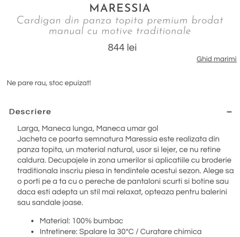 Blazer Maressia EU 40 | Albastru, Bumbac - Image 5