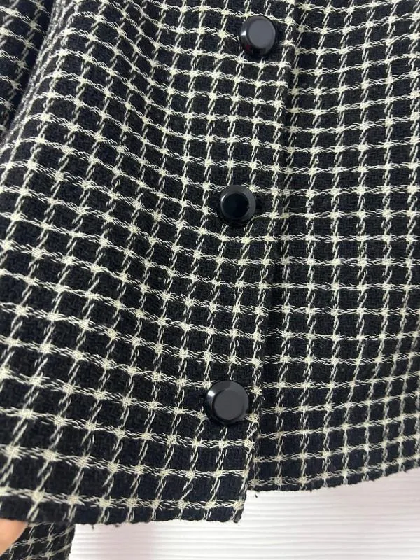 Blazer IL MARCHESE COCCAPANI S | Negru, Fără glugă, Lână - Image 6