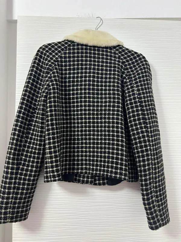 Blazer IL MARCHESE COCCAPANI S | Negru, Fără glugă, Lână - Image 3