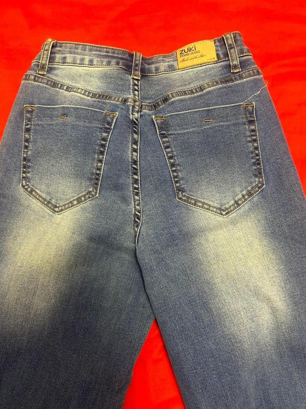 Blugi Zuiki EU 40 | Albastru, Lungi, Talie înaltă, Slim fit - Image 7