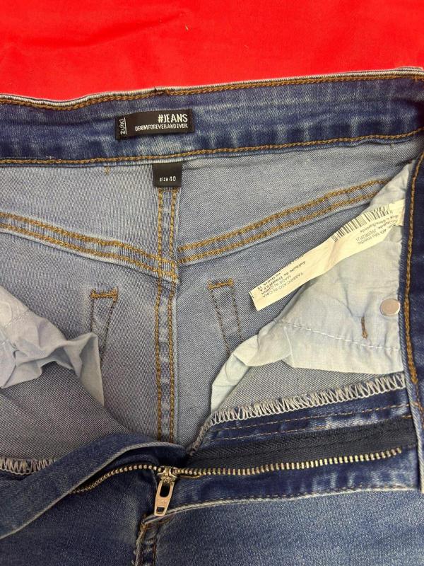 Blugi Zuiki EU 40 | Albastru, Lungi, Talie înaltă, Slim fit - Image 6