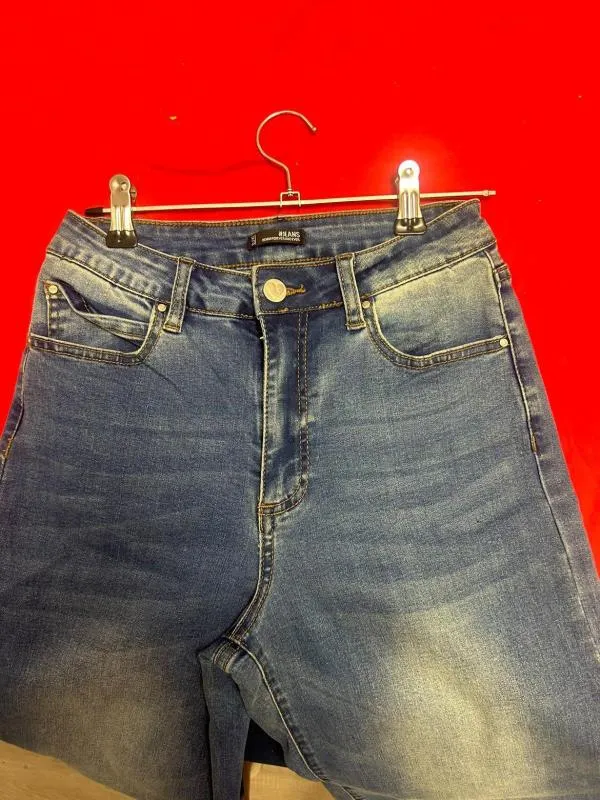 Blugi Zuiki EU 40 | Albastru, Lungi, Talie înaltă, Slim fit - Image 5