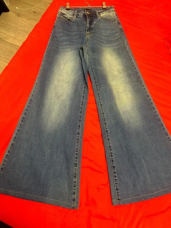 Blugi Zuiki EU 40 | Albastru, Lungi, Talie înaltă, Slim fit - Image 4