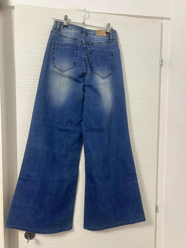 Blugi Zuiki EU 40 | Albastru, Lungi, Talie înaltă, Slim fit - Image 3