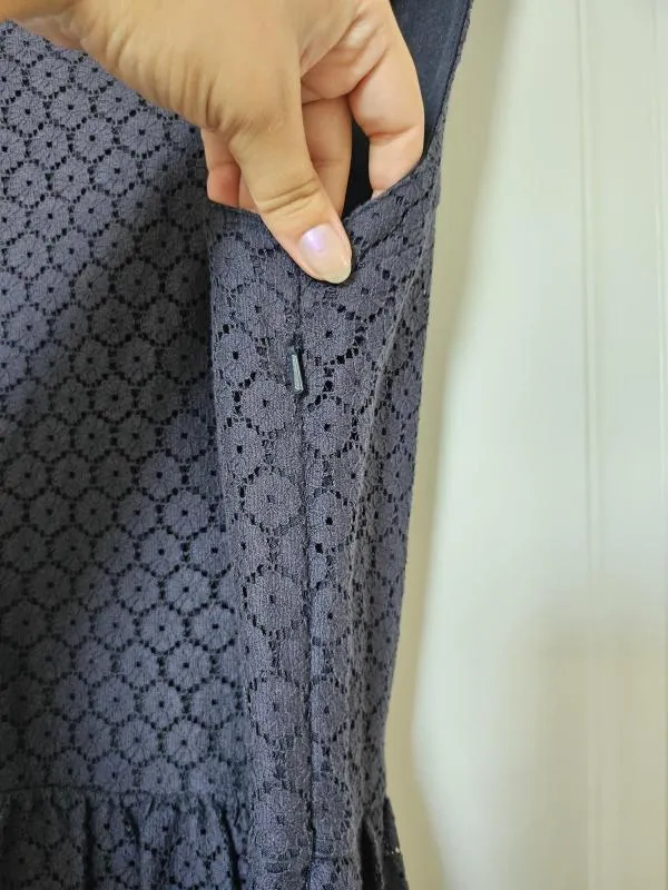 Rochie casual Only EU 40 | Bleumarin, Mini, Fără mâneci, Bumbac - Image 6