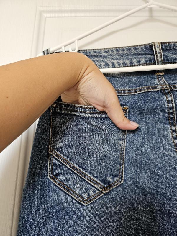 Blugi Reserved EU 38 | Albastru, Lungi, Talie medie, Slim fit, Denim - Image 8